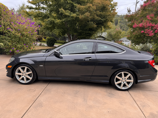 Black 2012 Mercedes-Benz C-Class C 350