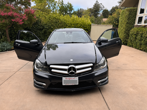 Black 2012 Mercedes-Benz C-Class C 350