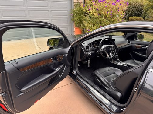 Black 2012 Mercedes-Benz C-Class C 350