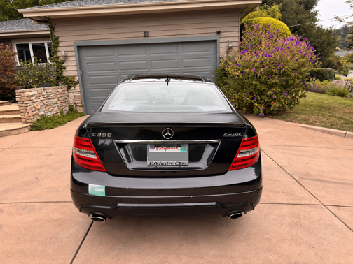 Black 2012 Mercedes-Benz C-Class C 350