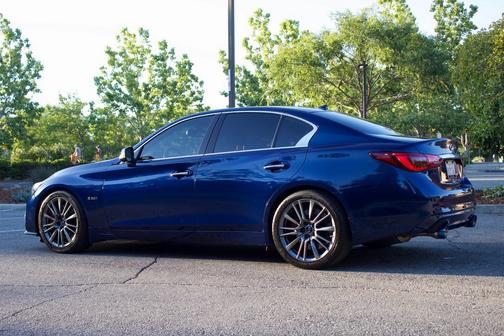 Blue 2019 INFINITI Q50 3.0t Red Sport 400