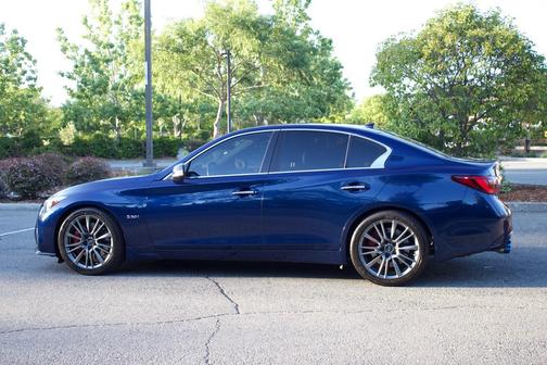 Blue 2019 INFINITI Q50 3.0t Red Sport 400