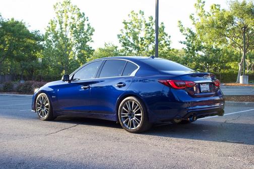Blue 2019 INFINITI Q50 3.0t Red Sport 400