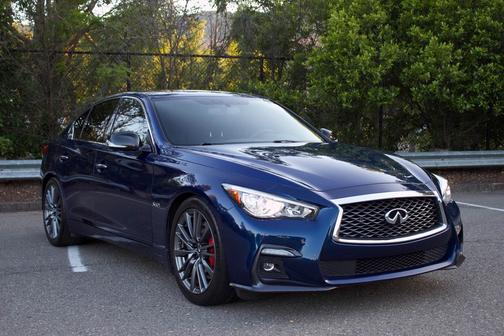 Blue 2019 INFINITI Q50 3.0t Red Sport 400