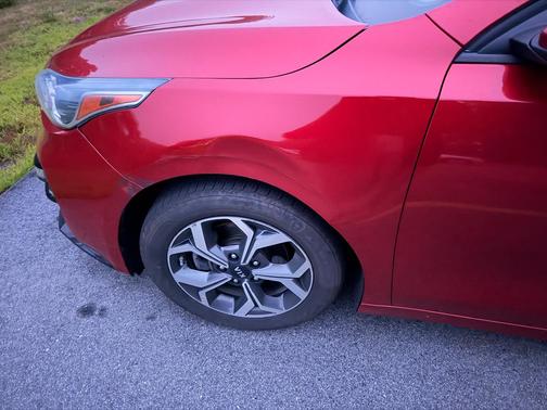 Red 2019 Kia Forte LXS