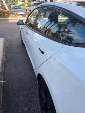 White 2024 Tesla Model 3 RWD