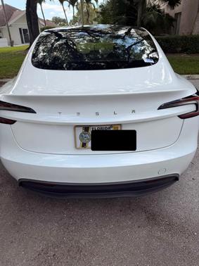 White 2024 Tesla Model 3 RWD