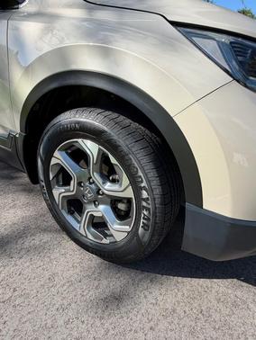 Beige 2017 Honda CR-V EX