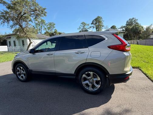 Beige 2017 Honda CR-V EX