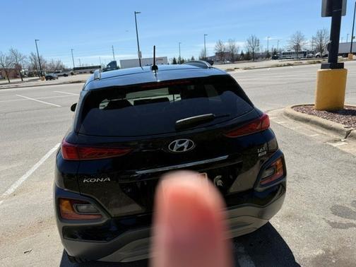Black 2018 Hyundai KONA Limited