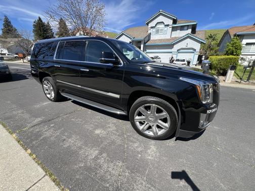 Black 2015 Cadillac Escalade ESV Luxury