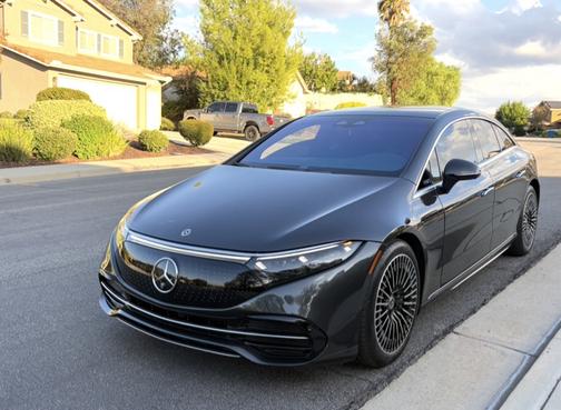 Gray 2024 Mercedes-Benz EQS 580 4MATIC