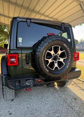 Green 2021 Jeep Wrangler Unlimited Rubicon