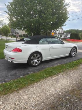 White 2006 BMW 650 i