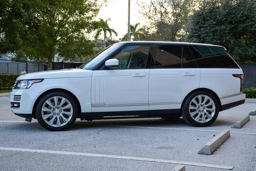 White 2016 Land Rover Range Rover 5.0L Supercharged