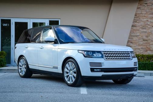 White 2016 Land Rover Range Rover 5.0L Supercharged
