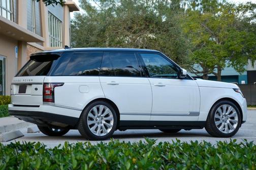 White 2016 Land Rover Range Rover 5.0L Supercharged