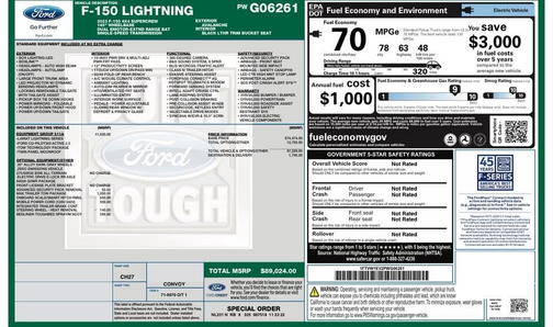 2023 Ford F-150 Lightning LARIAT