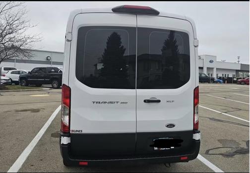 White 2022 Ford Transit-350 XLT
