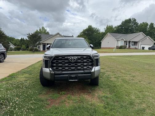 Silver 2023 Toyota Tundra Platinum