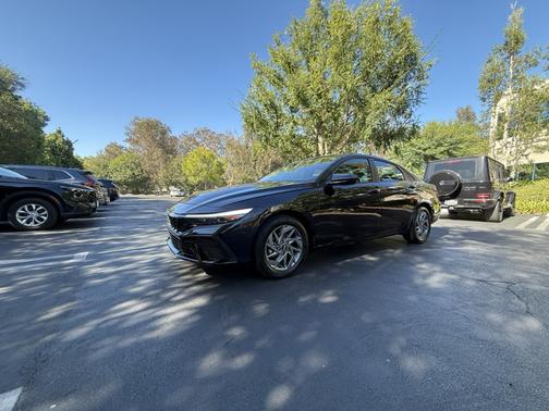 Blue 2025 Hyundai ELANTRA HEV Blue