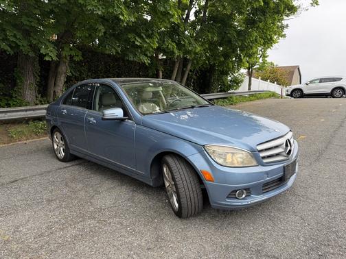 Blue 2010 Mercedes-Benz C-Class C 300 4MATIC Luxury