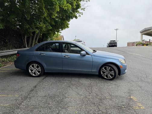Blue 2010 Mercedes-Benz C-Class C 300 4MATIC Luxury
