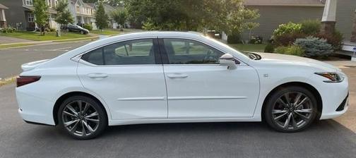 White 2020 Lexus ES 350 F Sport