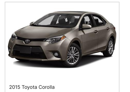 Photo 1 of 10 of 2015 Toyota Corolla LE Plus