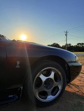 Black 1996 Ford Mustang Cobra
