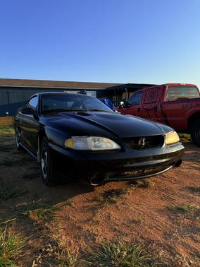 Black 1996 Ford Mustang Cobra