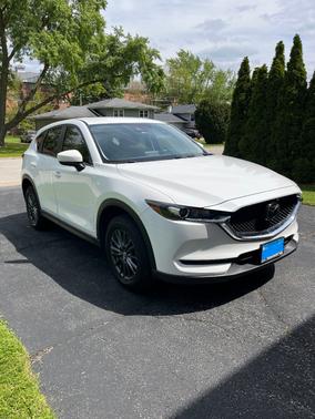 White 2020 Mazda CX-5 Sport