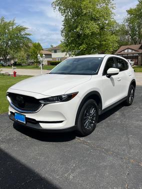 White 2020 Mazda CX-5 Sport