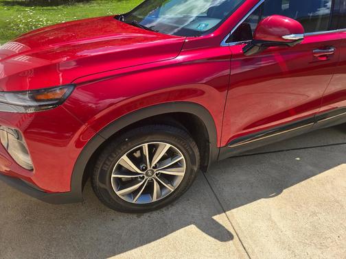 Red 2020 Hyundai SANTA FE Limited 2.4