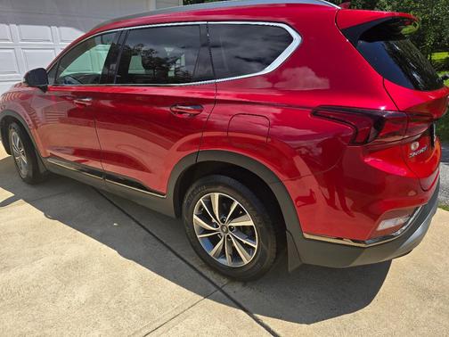 Red 2020 Hyundai SANTA FE Limited 2.4