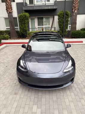 Gray 2021 Tesla Model 3 Standard Range Plus