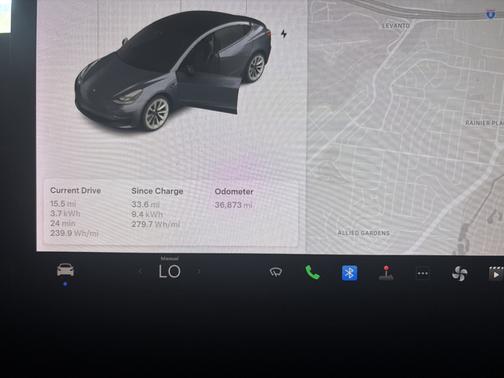 Gray 2021 Tesla Model 3 Standard Range Plus