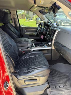 Red 2015 RAM 1500 Lone Star