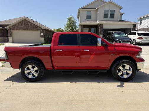 Red 2015 RAM 1500 Lone Star