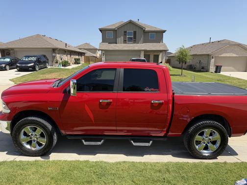 Red 2015 RAM 1500 Lone Star