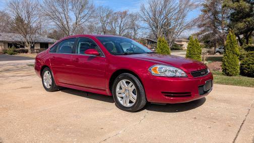 Red 2015 Chevrolet Impala Limited LT