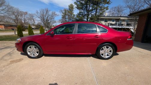 Red 2015 Chevrolet Impala Limited LT