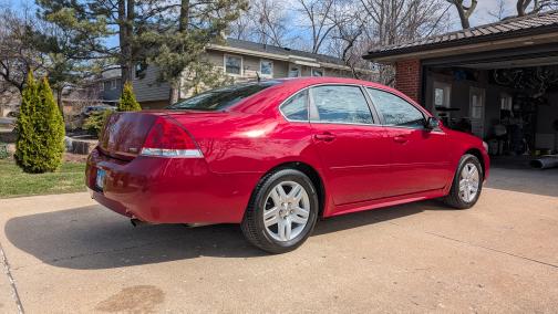 Red 2015 Chevrolet Impala Limited LT