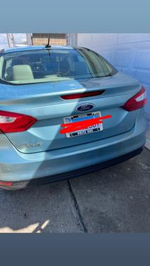 Blue 2012 Ford Focus SEL