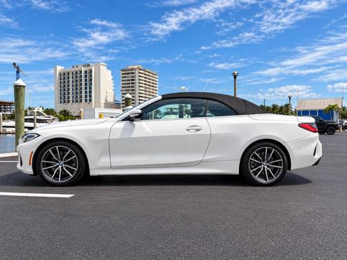 White 2022 BMW 430 i
