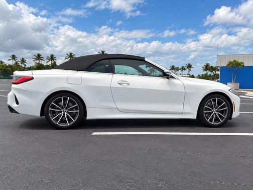 White 2022 BMW 430 i