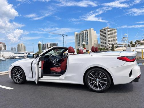 White 2022 BMW 430 i