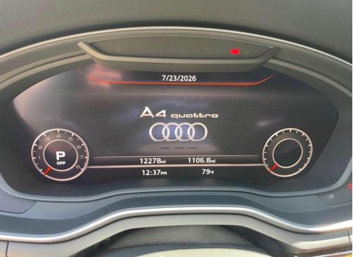 Black 2019 Audi A4 Premium Plus