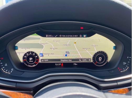 Black 2019 Audi A4 Premium Plus