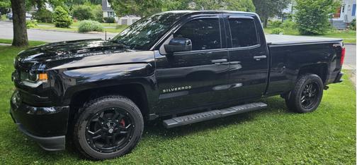 Black 2016 Chevrolet Silverado 1500 Custom